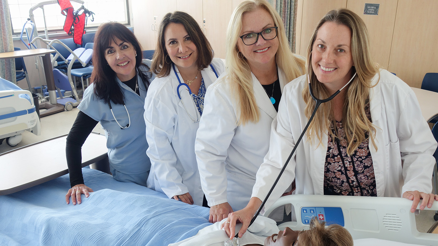 SBCC Nursing faculty - photo courtesy Claire Geriak / The Chann